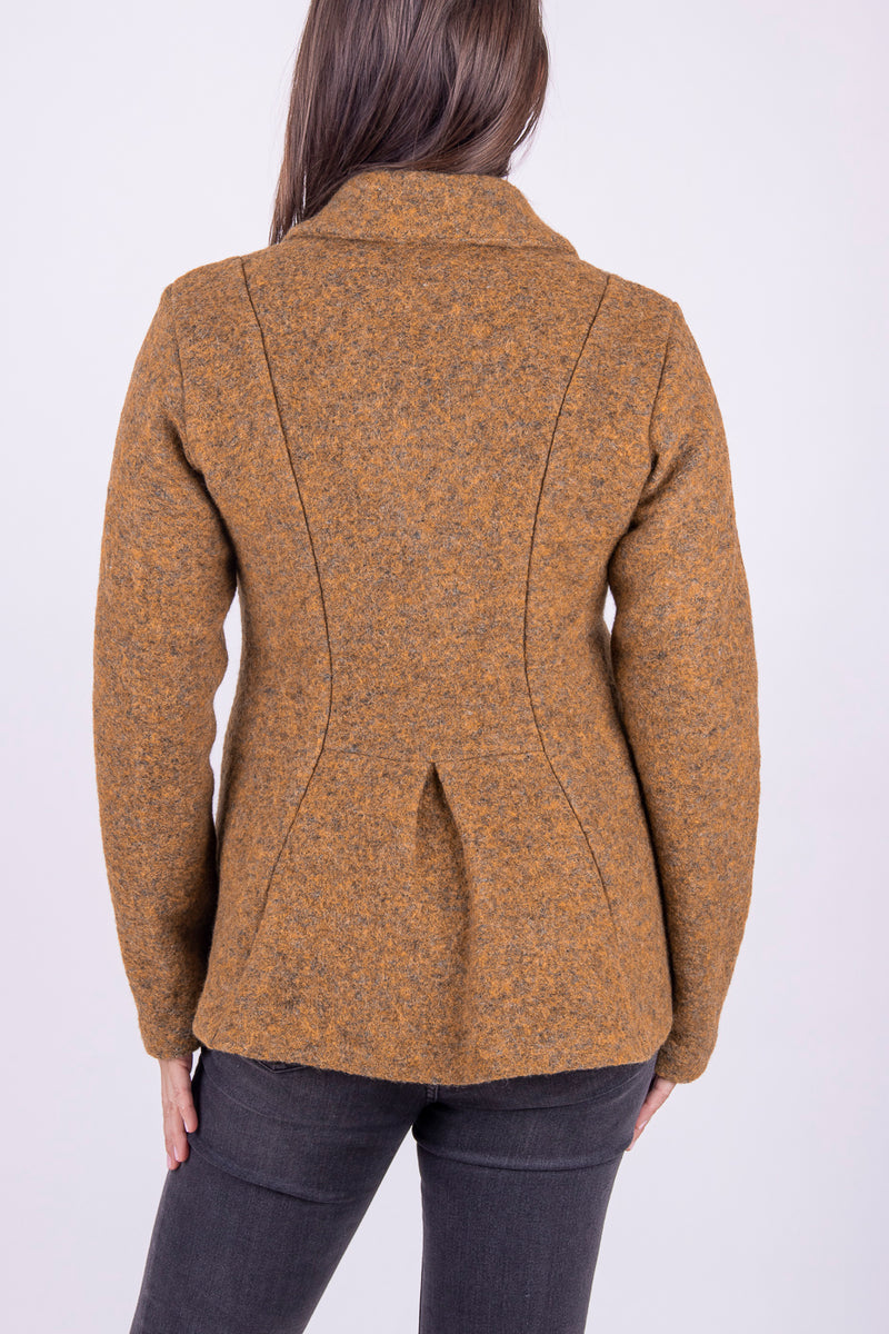 ВЪЛНЕНО САКО - Дама - Горчица