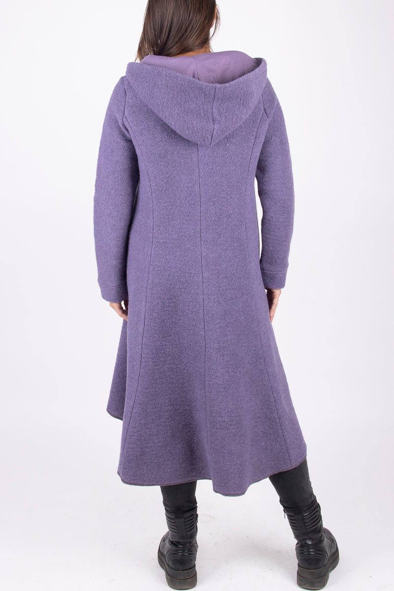 Вълнено Палтенце Fairy - Млечно лилаво